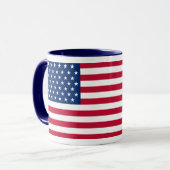 United States Flag Custom Mug - Flag of USA マグカップ (正面左)