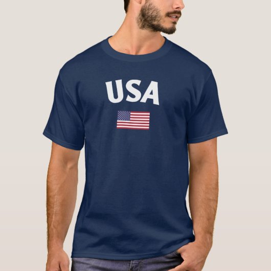 United States Flag Tシャツ (正面)