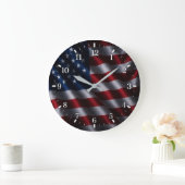 United States Flag Watch 2026 ラージ壁時計 (ホーム)