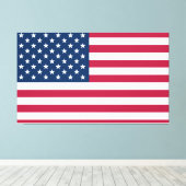 United States of America キャンバスプリント (インサイチュ (ウッドフロア))