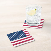 United States of America スクエアペーパーコースター (インサイチュ)