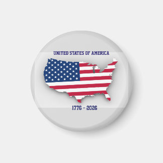 UNITED STATES OF AMERICA 1776-2026 Anniversary マグネット