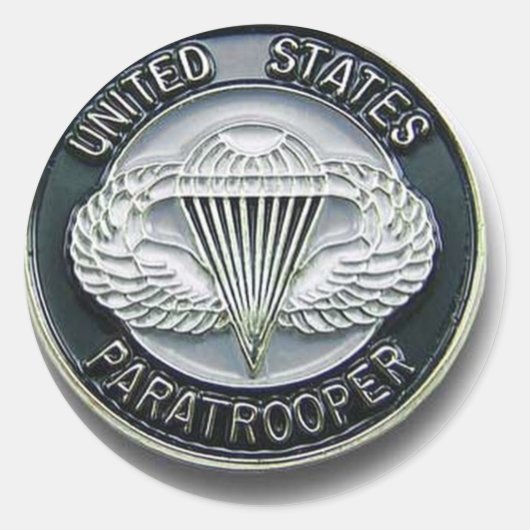 United States Paratrooper Wrist Watch ラウンドシール (正面)