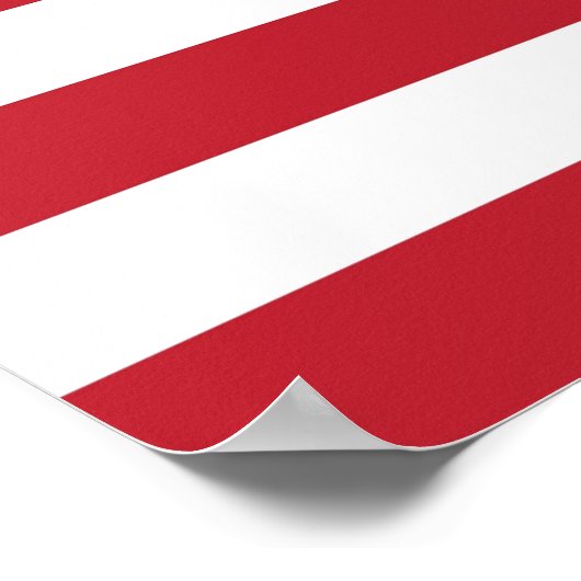 United States Star Spangled Banner Flag ポスター (角)