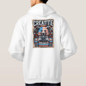 United States Trendy Hoodie – Premium Streetwear パーカ (裏面)