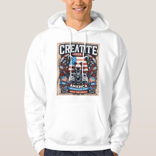 United States Trendy Hoodie – Premium Streetwear パーカ (正面)