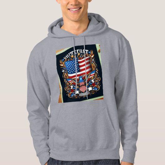 United States Trendy Hoodie – Premium Streetwear  パーカ (正面)