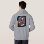 United States Trendy Hoodie – Premium Streetwear  パーカ (裏面フル)