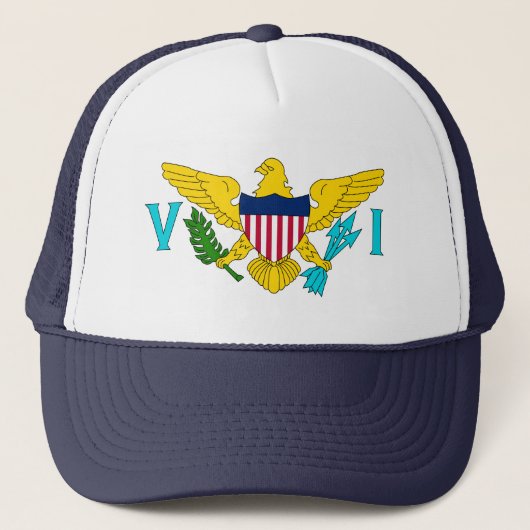 United States Virgin Islands Flag キャップ (正面)