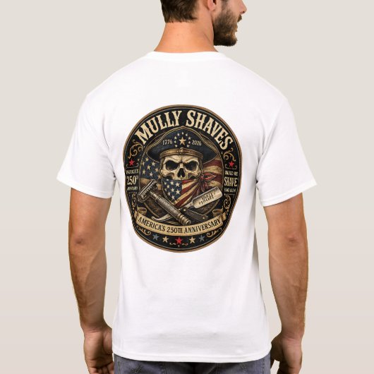 United We Shave Tシャツ (裏面)