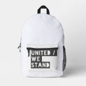 "United We Stand" バッグ (正面)