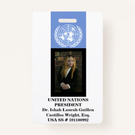 #UNITEDNATIONS バッジ