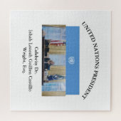 #UNITEDNATIONSPRESIDENT DR. #LAURAHCASTILLOS ESQ. ジグソーパズル (横)