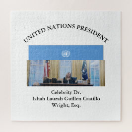 #UNITEDNATIONSPRESIDENT DR. #LAURAHCASTILLOS ESQ. ジグソーパズル