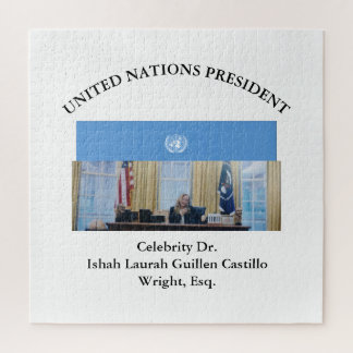 #UNITEDNATIONSPRESIDENT DR. #LAURAHCASTILLOS ESQ. ジグソーパズル