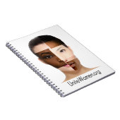 UniteWomen.orgのノート ノートブック (右側)