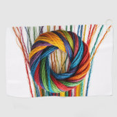 Unityで織り込み ゴルフタオル (横)