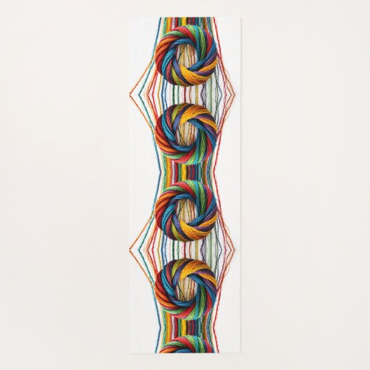 Unityで織り込み ヨガマット (裏面)