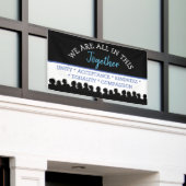 Unityのアウトドア 横断幕 (ビルの外側)