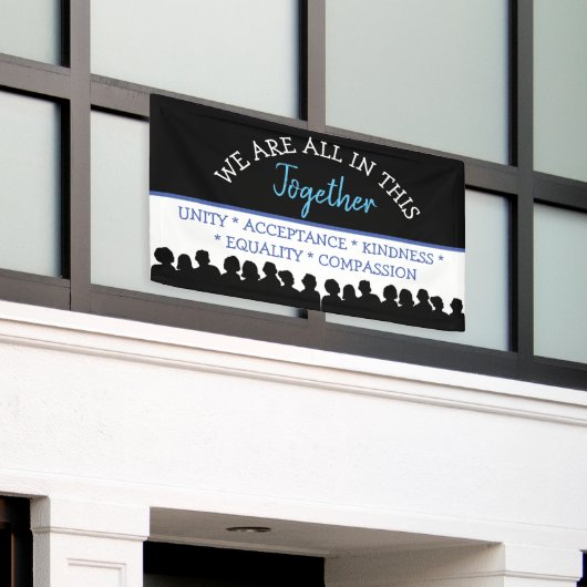 Unityのアウトドア 横断幕 (ビルの外側)