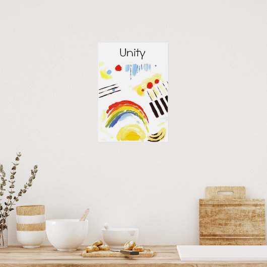 unityのQuakerポスター ポスター (キッチン)