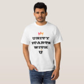 UNITYはあなたから始まる - カスタムグループTシャツ Tシャツ (正面フル)