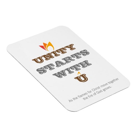 UNITYはUで始まる マグネット (右側)