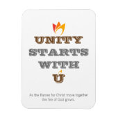 UNITYはUで始まる マグネット (縦)