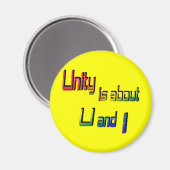 UnityはUとIマグネットについて マグネット (正面/裏面)