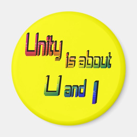 UnityはUとIマグネットについて マグネット (正面)