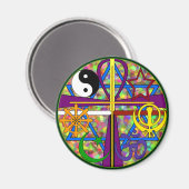 Unityスピリチュアル記号 マグネット (正面/裏面)