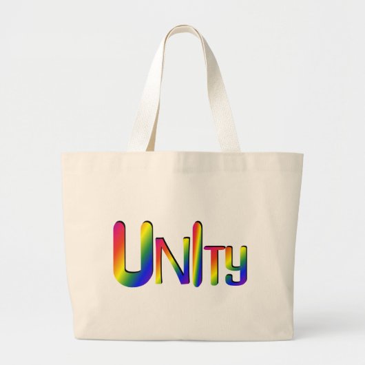 UNItyバッグ ラージトートバッグ (正面)