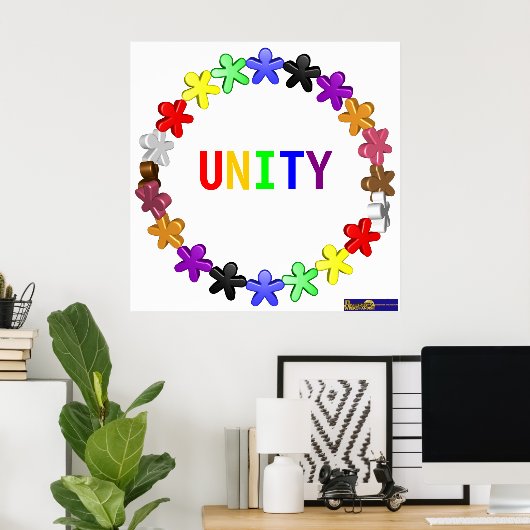 Unityポスター ポスター (ホームオフィス)