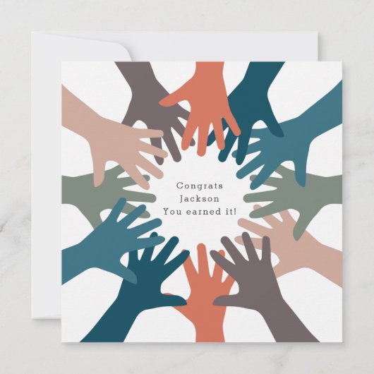 Unity、サービス、リカバリ カード (裏面)