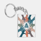 Unity、サービス、リカバリ キーホルダー (正面左)