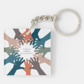 Unity、サービス、リカバリ キーホルダー (裏面)