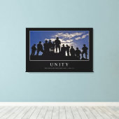 Unity:感動的引用文2 キャンバスプリント (インサイチュ (ウッドフロア))