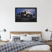 Unity:感動的引用文2 キャンバスプリント (インサイチュ (寝室))