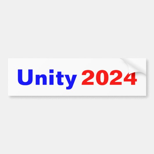 Unity 2024バンパーステッカー バンパーステッカー (正面)