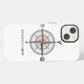 Unity Compass iphoneケースに移動 iPhoneケース (裏面横)