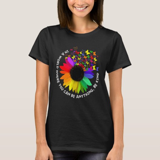 Unity Day ありのままの自分でいられる世界で ありのままの自分で Tシャツ (正面)