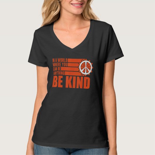 Unity Day Choose Kindness Be Kind End Bullying Tシャツ (正面)