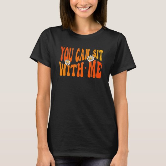 Unity Day Orange Anti Bullying You Can Sit With Me Tシャツ (正面)
