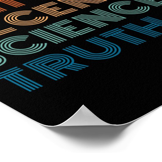 Unity Decency Science Truth ポスター (角)