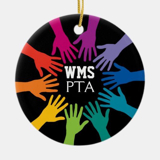 Unity - Hands - SRF セラミックオーナメント (正面)