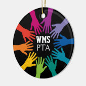 Unity - Hands - SRF セラミックオーナメント (左)