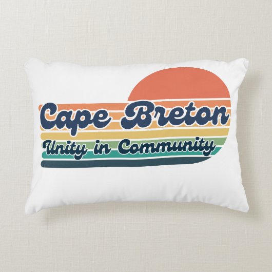 Unity in Community Accent Pillow アクセントクッション (正面)