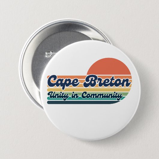 Unity in Community Button 缶バッジ (正面&裏面)