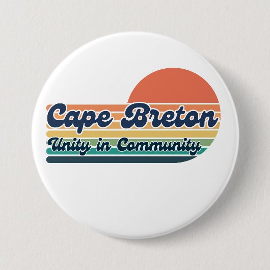 Unity in Community Button 缶バッジ (正面)