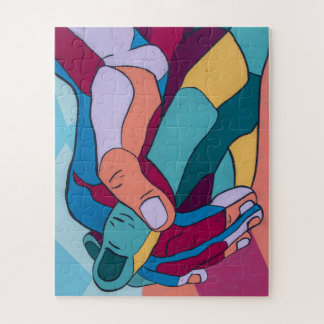 Unity in Diversity保持ハンドパズル。 ジグソーパズル